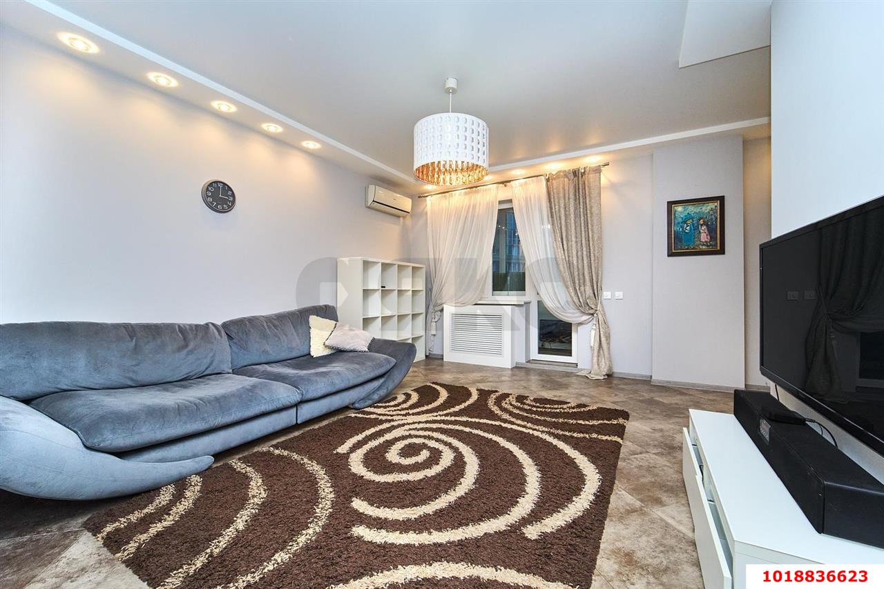 Фото №6: 2-комнатная квартира 80&nbsp;м², 2/17&nbsp;эт. - Краснодар, Кожзавод, мкр. Западный внутригородской округ, ул. Кожевенная, 40
