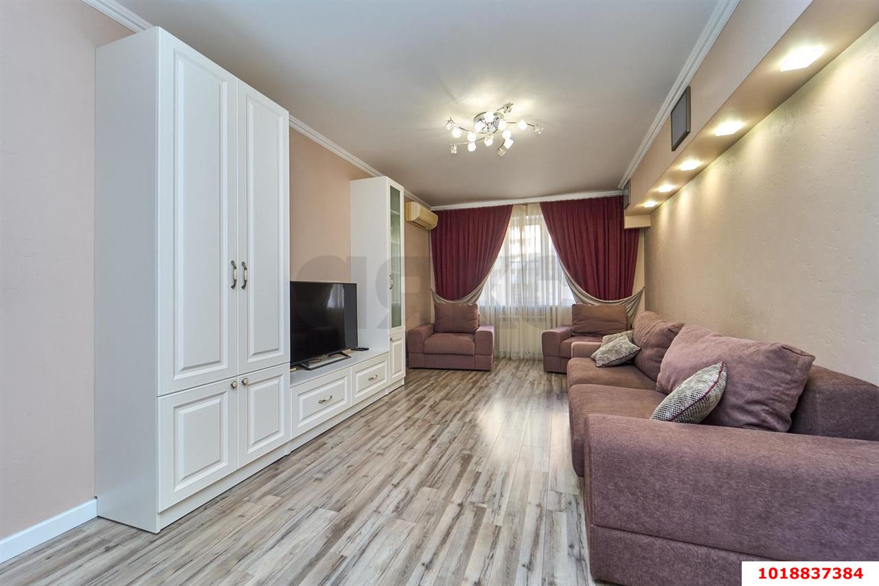 Фото №4: 2-комнатная квартира 72&nbsp;м², 4/14&nbsp;эт. - Краснодар, Прикубанский внутригородской округ, мкр. Фестивальный, ул. Совхозная, 18
