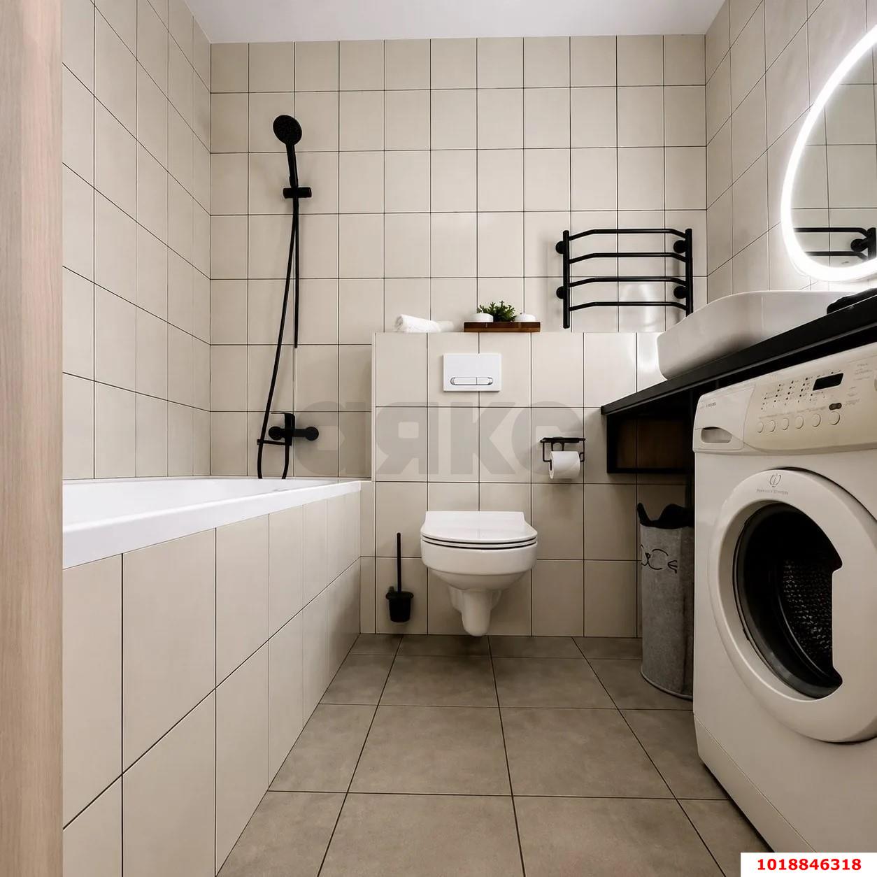 Фото №7: 1-комнатная квартира 41&nbsp;м², 9/10&nbsp;эт. - Новая Адыгея, мкр. жилой комплекс Мега-Победа 2, ул. Песочная, 1к5