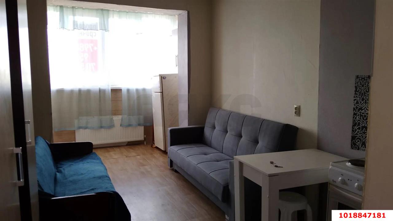Фото №5: Студия 17&nbsp;м², 5/6&nbsp;эт. - Краснодар, Прикубанский внутригородской округ, Калинино, мкр. Завод Радиоизмерительных Приборов, ул. Кадетская, 9
