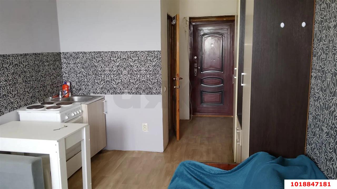 Фото №2: Студия 17&nbsp;м², 5/6&nbsp;эт. - Краснодар, Прикубанский внутригородской округ, Калинино, мкр. Завод Радиоизмерительных Приборов, ул. Кадетская, 9