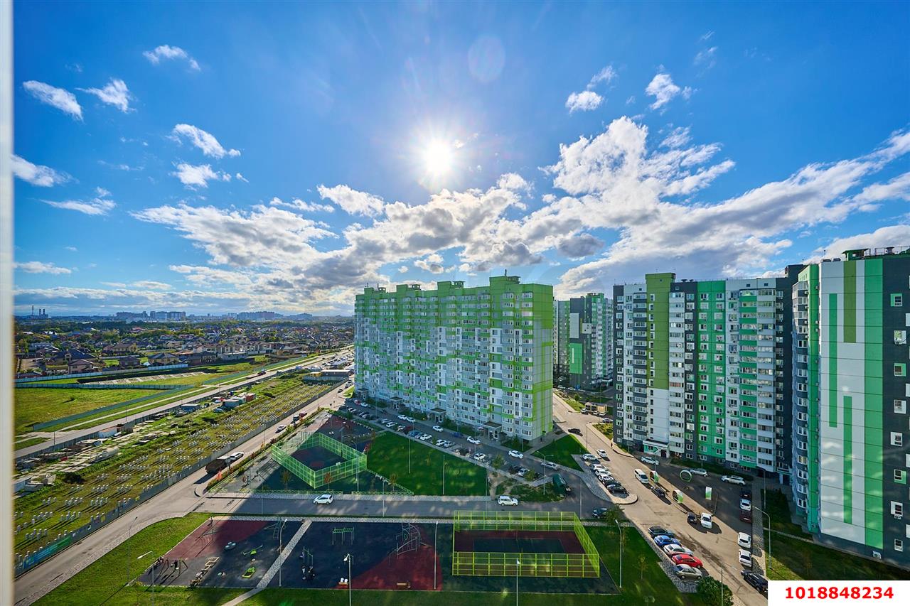 Фото №12: 1-комнатная квартира 40&nbsp;м², 14/17&nbsp;эт. - Краснодар, Прикубанский внутригородской округ, Восточный, мкр. жилой комплекс Квартал № 6, ул. имени Героя Советского Союза Якова Кобзаря, 2