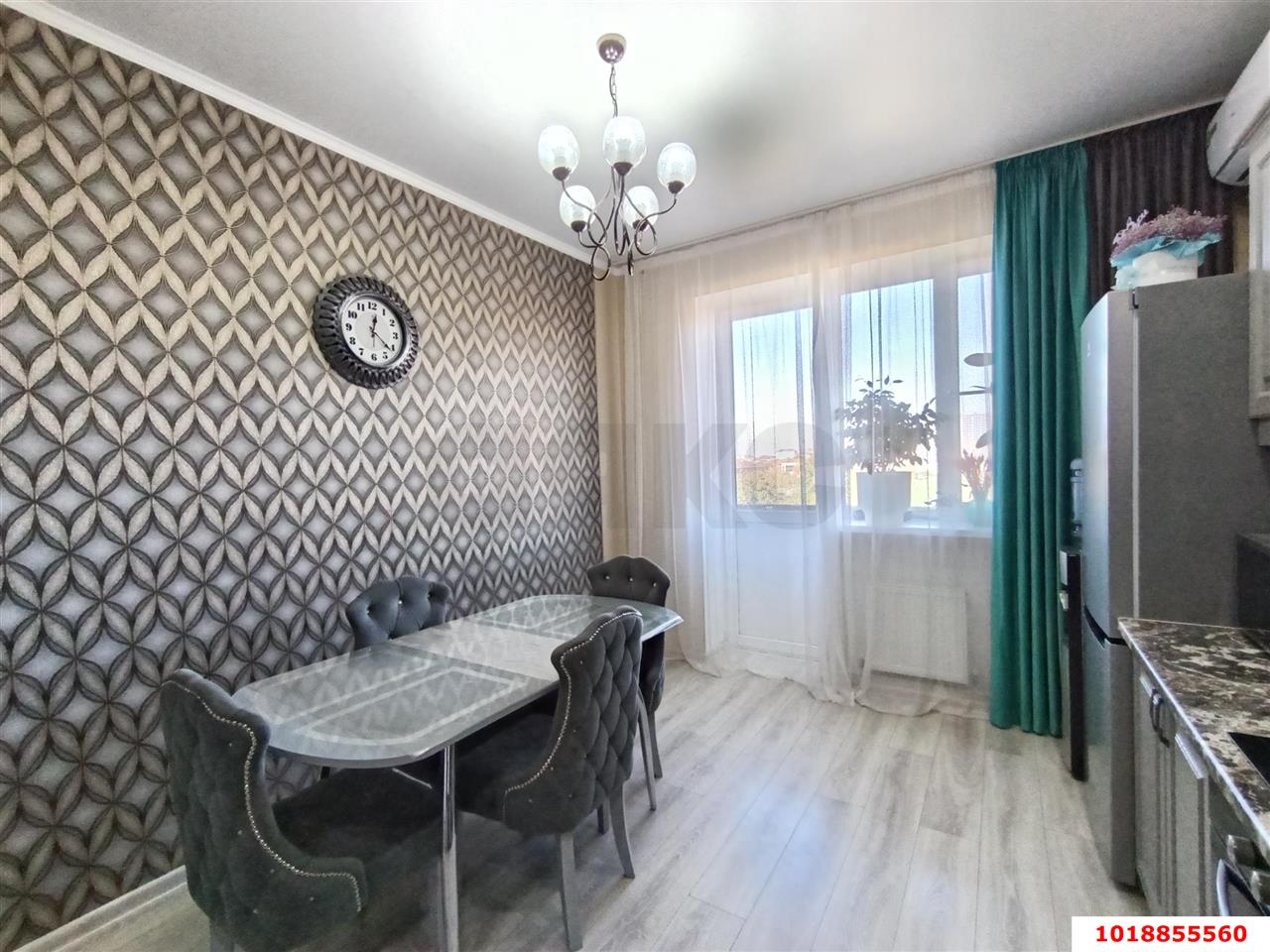 Фото №3: 2-комнатная квартира 60&nbsp;м², 5/6&nbsp;эт. - Краснодар, Прикубанский внутригородской округ, Калинино, мкр. Завод Радиоизмерительных Приборов, ул. Сергиевская, 51