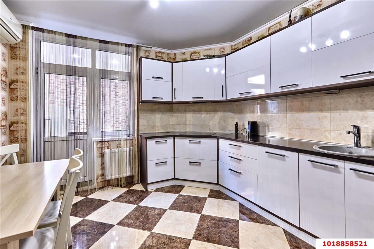 Фото №8: 3-комнатная квартира 90&nbsp;м², 7/18&nbsp;эт. - Краснодар, Прикубанский внутригородской округ, Панорама, мкр. ЖК Панорама, ул. Восточно-Кругликовская, 22/2