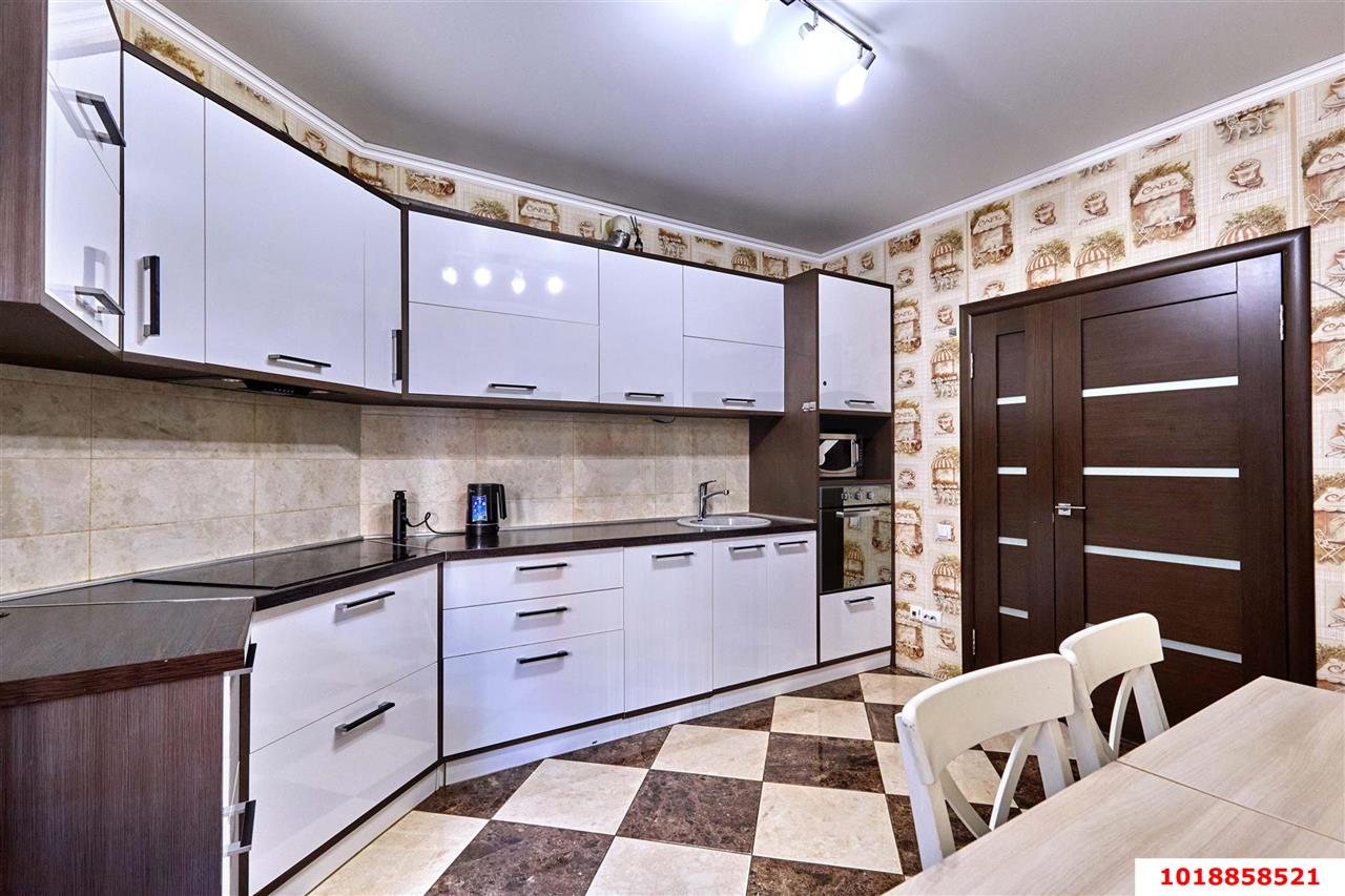 Фото №6: 3-комнатная квартира 90&nbsp;м², 7/18&nbsp;эт. - Краснодар, Прикубанский внутригородской округ, Панорама, мкр. ЖК Панорама, ул. Восточно-Кругликовская, 22/2