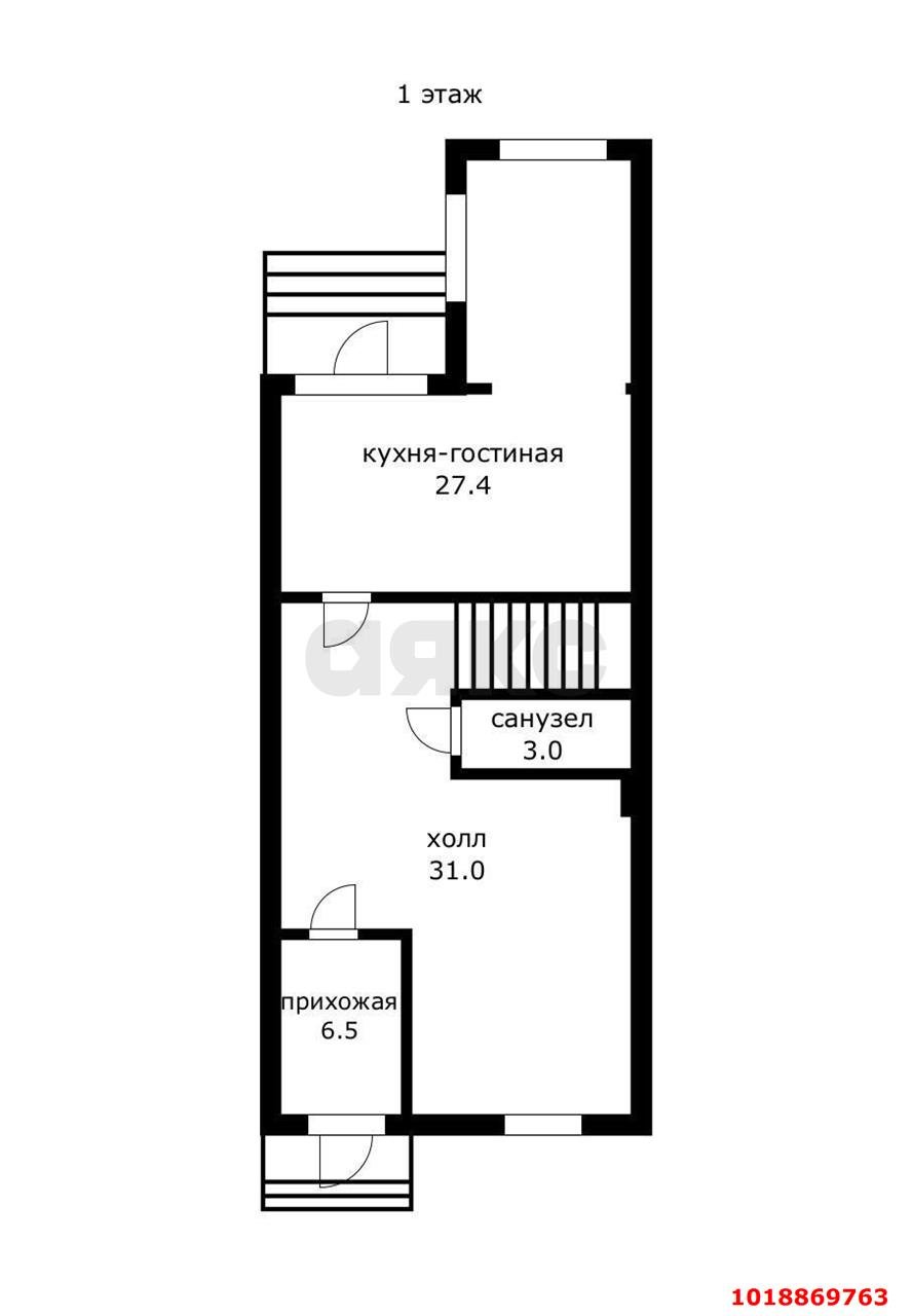 Фото №7: Дом 182&nbsp;м² + 2.5&nbsp;сот., 3&nbsp;эт. - Краснодар, мкр. Прикубанский внутригородской округ, пр-д 1-й Сахалинский, 9