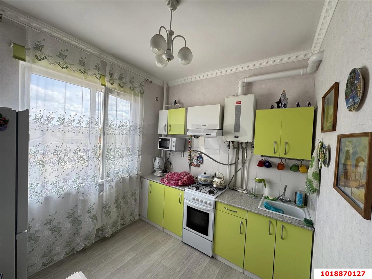 Фото №7: 2-комнатная квартира 48&nbsp;м², 2/9&nbsp;эт. - Яблоновский, мкр. ЖК Солнечный, ул. Солнечная, 55/1к3