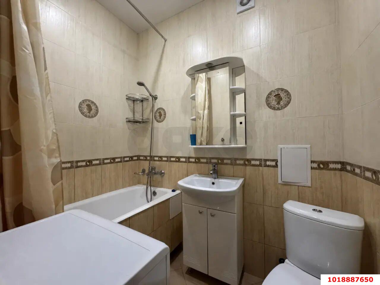 Фото №7: 1-комнатная квартира 36&nbsp;м², 1/3&nbsp;эт. - Краснодар, мкр. Прикубанский внутригородской округ, ул. Сахалинская, 12