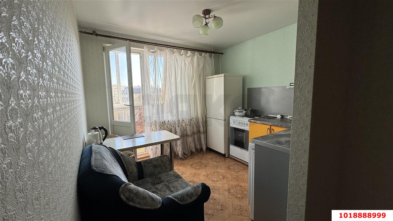 Фото №5: 1-комнатная квартира 35&nbsp;м², 6/12&nbsp;эт. - Краснодар, Прикубанский внутригородской округ, мкр. Краевая Клиническая Больница, ул. Черкасская, 53