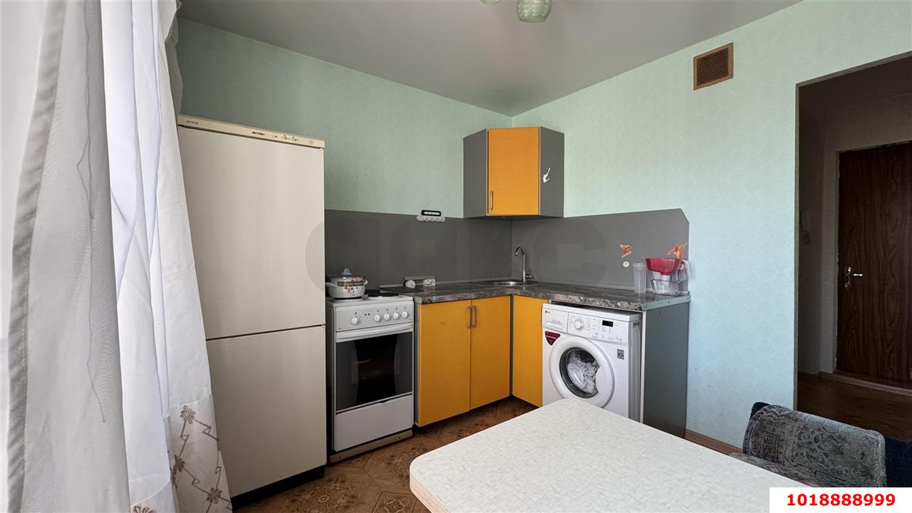 Фото №7: 1-комнатная квартира 35&nbsp;м², 6/12&nbsp;эт. - Краснодар, Прикубанский внутригородской округ, мкр. Краевая Клиническая Больница, ул. Черкасская, 53