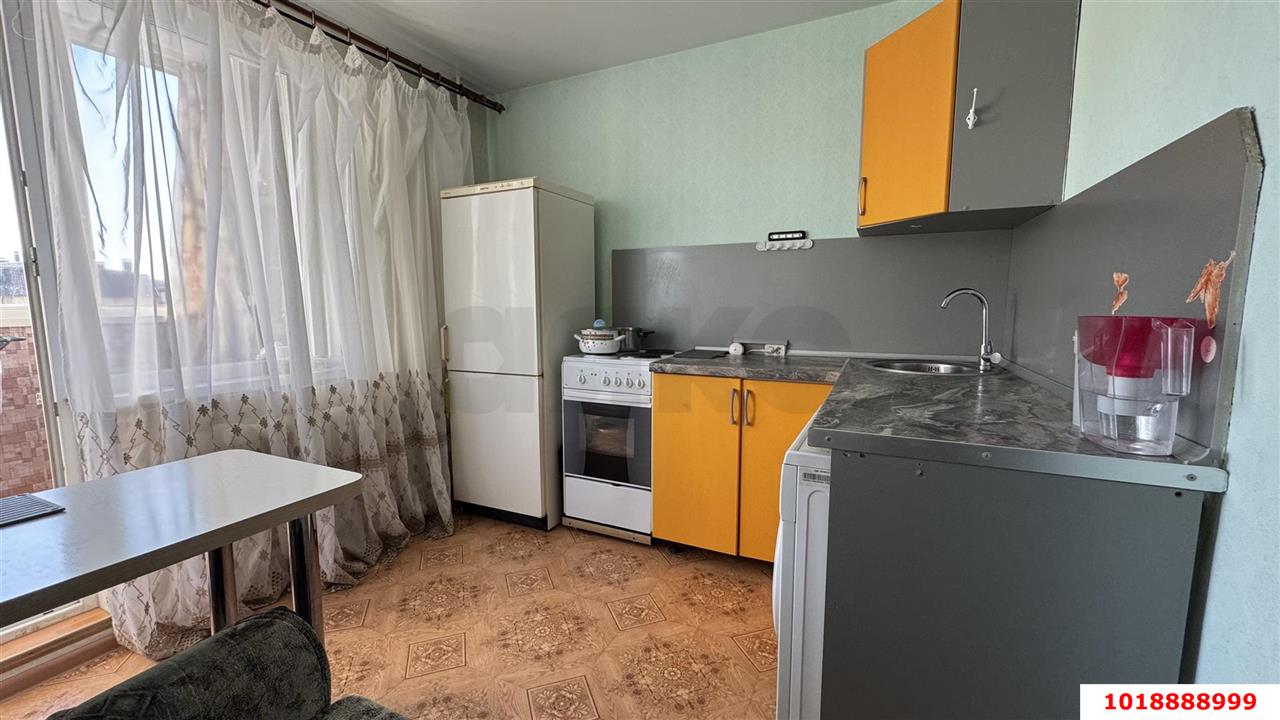 Фото №6: 1-комнатная квартира 35&nbsp;м², 6/12&nbsp;эт. - Краснодар, Прикубанский внутригородской округ, мкр. Краевая Клиническая Больница, ул. Черкасская, 53