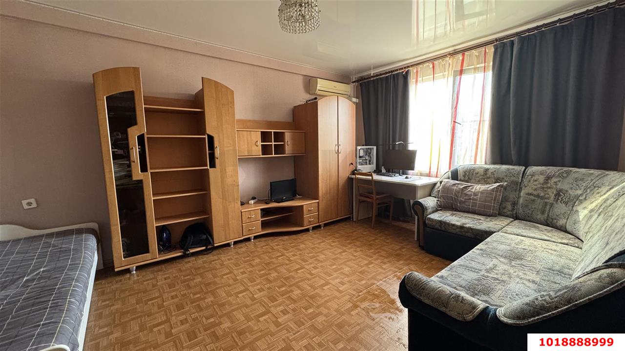 Фото №1: 1-комнатная квартира 35&nbsp;м², 6/12&nbsp;эт. - Краснодар, Прикубанский внутригородской округ, мкр. Краевая Клиническая Больница, ул. Черкасская, 53