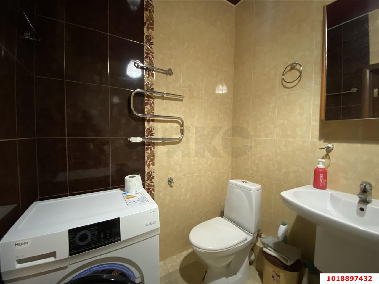 Фото №14: 1-комнатная квартира 57&nbsp;м², 3/22&nbsp;эт. - Краснодар, Западный внутригородской округ, мкр. Центральный, ул. Кубанская Набережная, 37/11