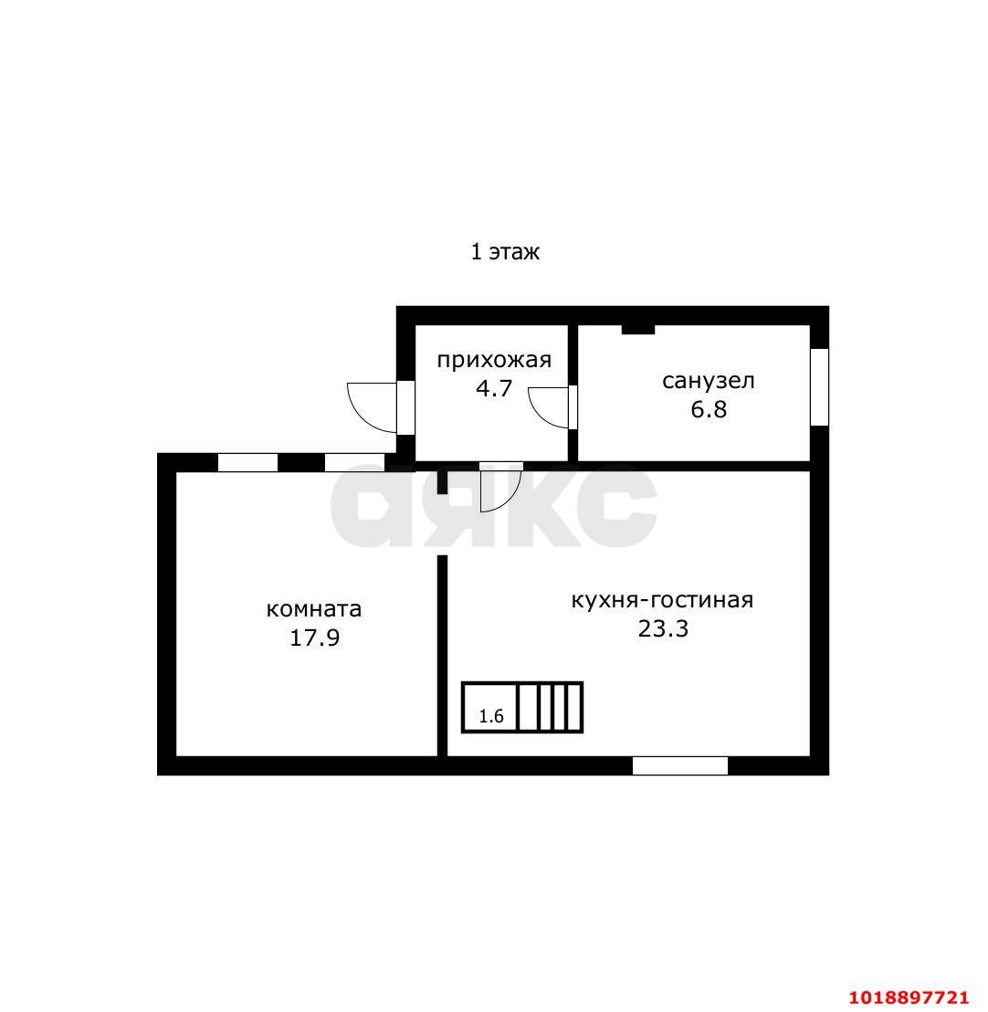 Фото №22: 3-комнатная квартира 120&nbsp;м², 1/3&nbsp;эт. - Краснодар, Центральный внутригородской округ, Дубинка, мкр. Черёмушки, ул. Припутевая, 53