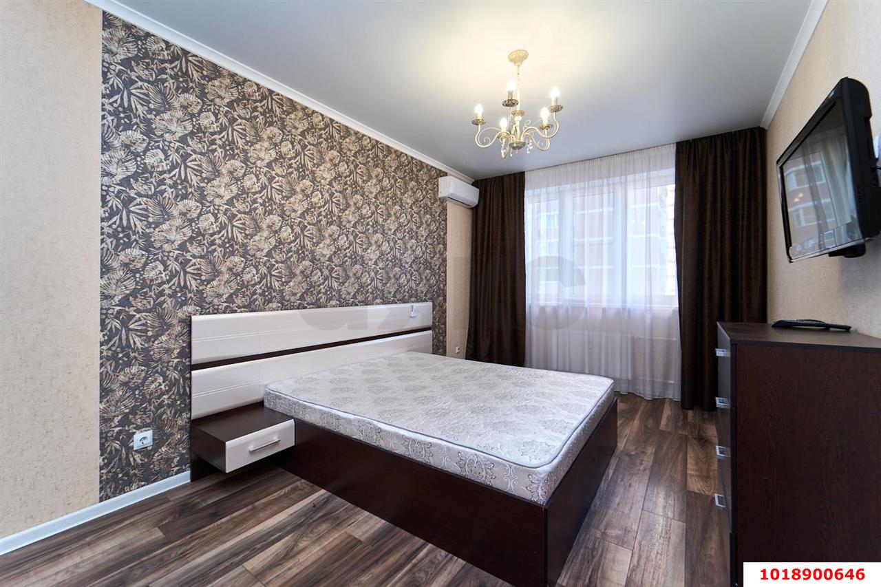 Фото №11: 1-комнатная квартира 45&nbsp;м², 8/18&nbsp;эт. - Краснодар, Прикубанский внутригородской округ, мкр. ЖК Бауинвест, ул. имени 40-летия Победы, 186к1