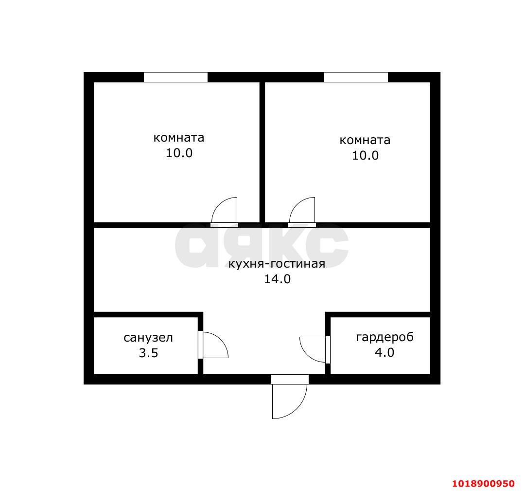 Фото №10: 1-комнатная квартира 35&nbsp;м², 13/19&nbsp;эт. - Краснодар, Прикубанский внутригородской округ, Прикубанский внутригородской округ, ЖК Лучший, ЖК Лучший, имени Петра Метальникова, мкр. имени Петра Метальникова, ул. Петра Метальникова, 36