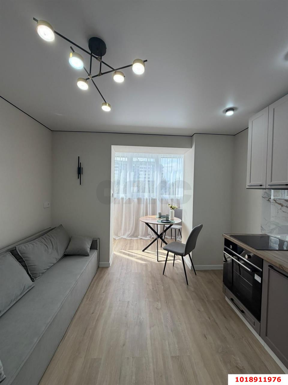 Фото №4: 1-комнатная квартира 40&nbsp;м², 5/15&nbsp;эт. - Краснодар, Западный внутригородской округ, мкр. Юбилейный, пр-кт Чекистов, 24/1
