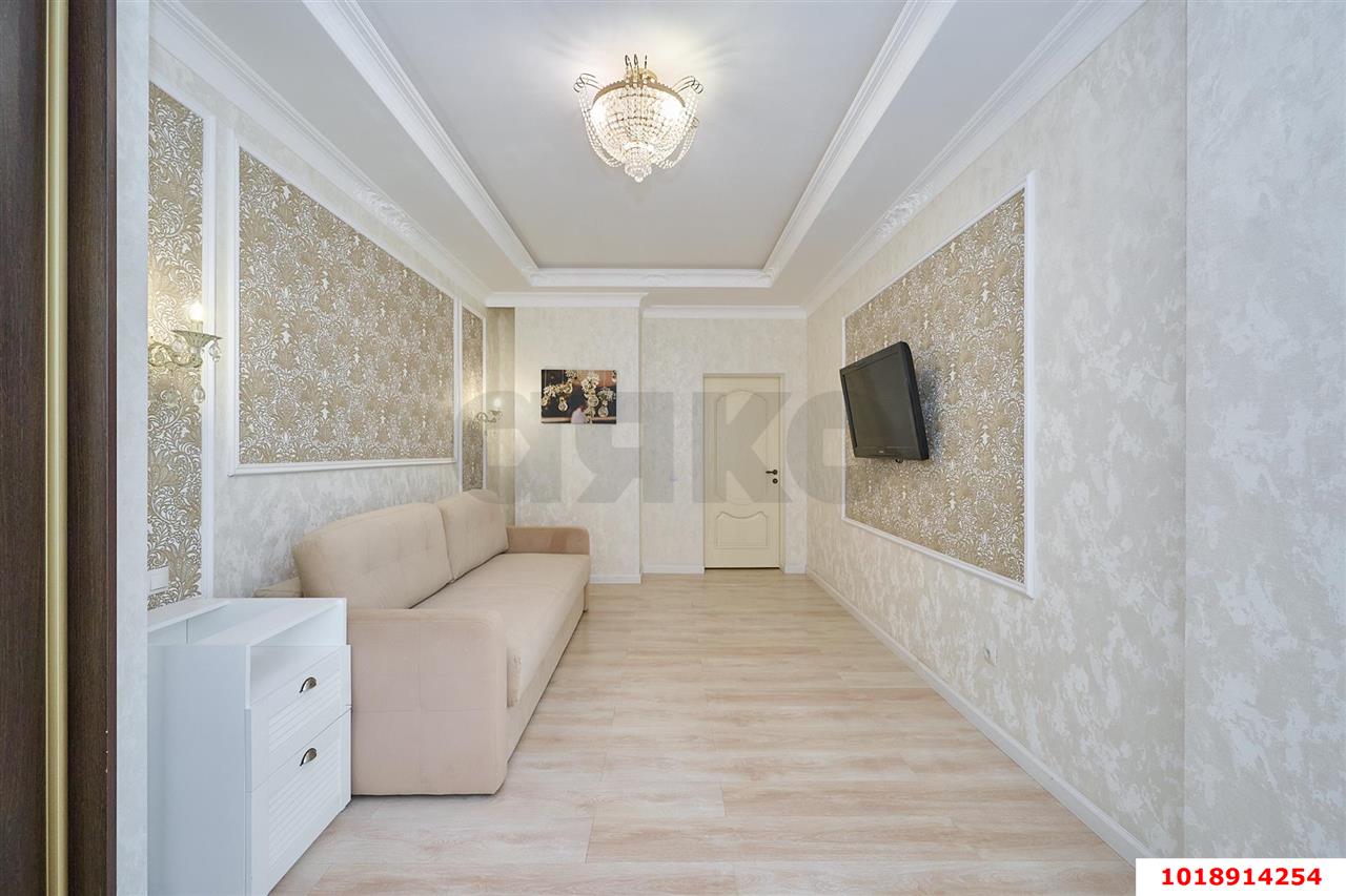 Фото №8: 1-комнатная квартира 51&nbsp;м², 8/17&nbsp;эт. - Краснодар, Прикубанский внутригородской округ, Фестивальный, мкр. Солнечный, ул. имени Симиренко, 71к3