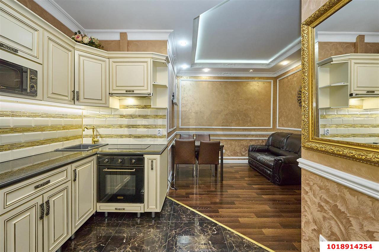 Фото №5: 1-комнатная квартира 51&nbsp;м², 8/17&nbsp;эт. - Краснодар, Прикубанский внутригородской округ, Фестивальный, мкр. Солнечный, ул. имени Симиренко, 71к3