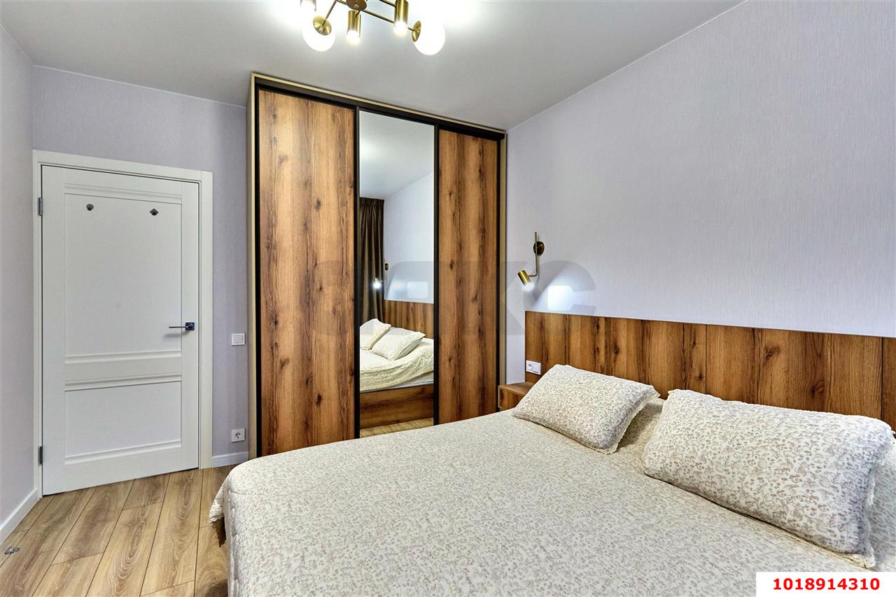 Фото №6: 1-комнатная квартира 41&nbsp;м², 8/24&nbsp;эт. - Краснодар, Прикубанский внутригородской округ, мкр. ЖК Улыбка, ул. имени Героя Георгия Бочарникова, 2к1