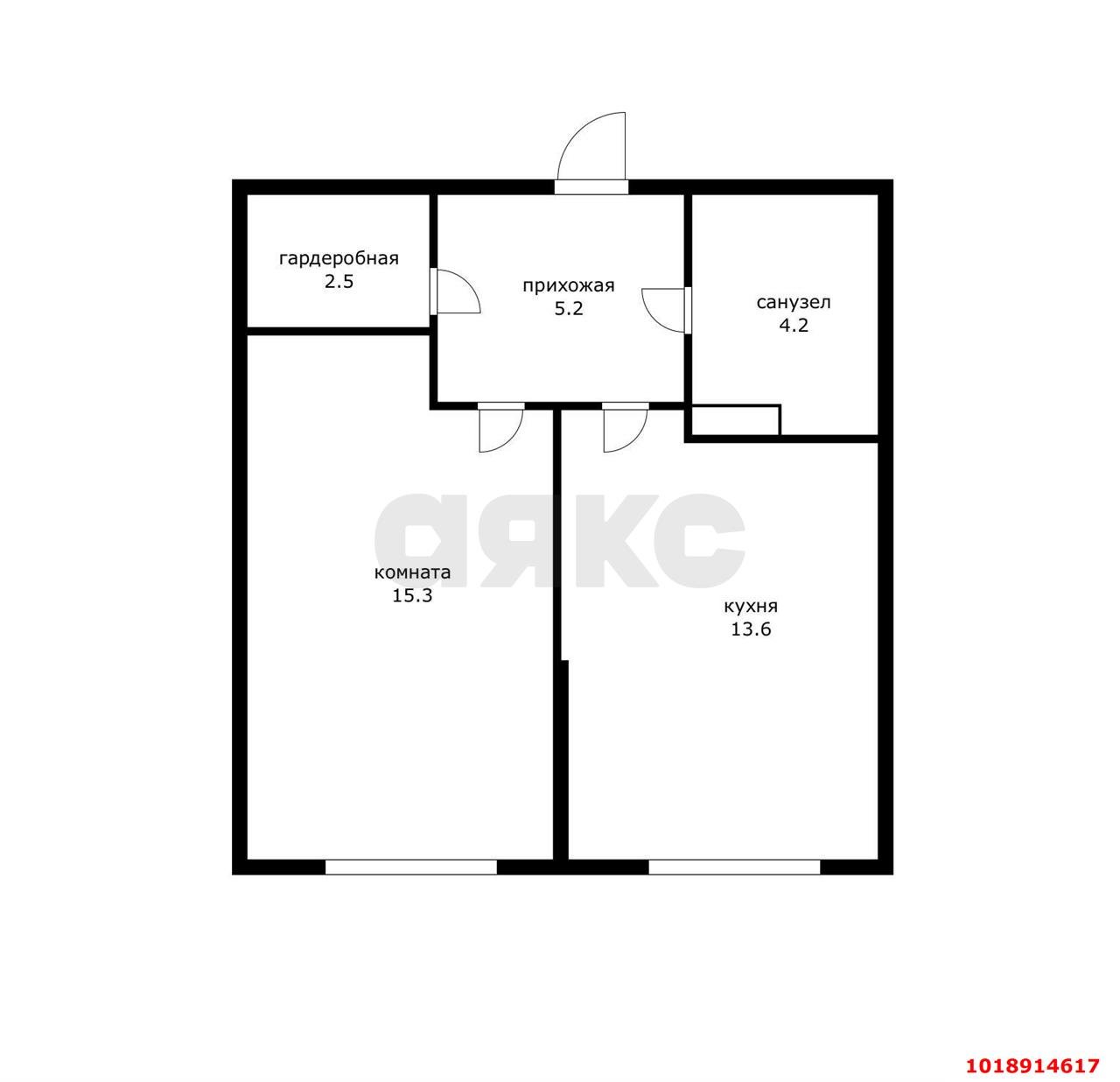 Фото №10: 1-комнатная квартира 40&nbsp;м², 4/18&nbsp;эт. - Краснодар, Прикубанский внутригородской округ, мкр. Парк Победы, ул. имени Героя Дангириева, 2к2