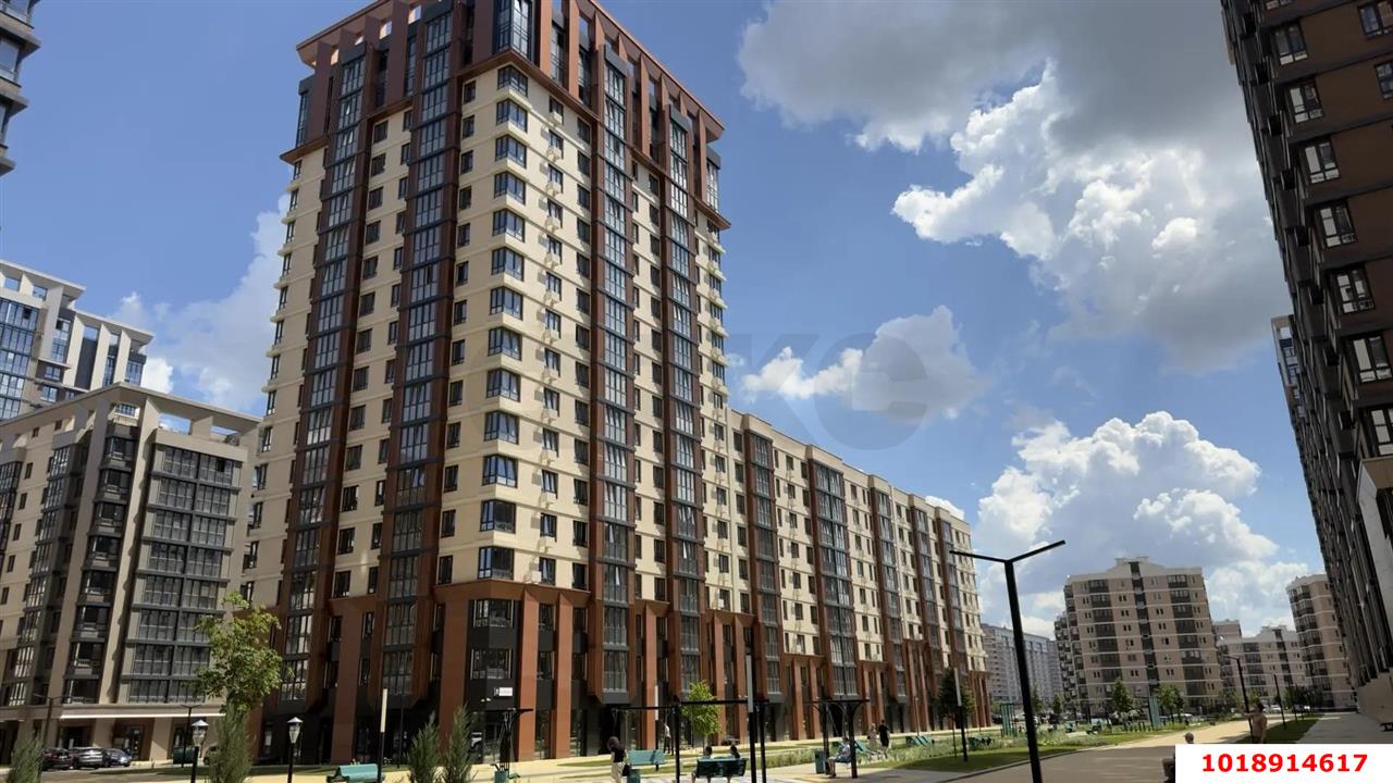 Фото №9: 1-комнатная квартира 40&nbsp;м², 4/18&nbsp;эт. - Краснодар, Прикубанский внутригородской округ, мкр. Парк Победы, ул. имени Героя Дангириева, 2к2
