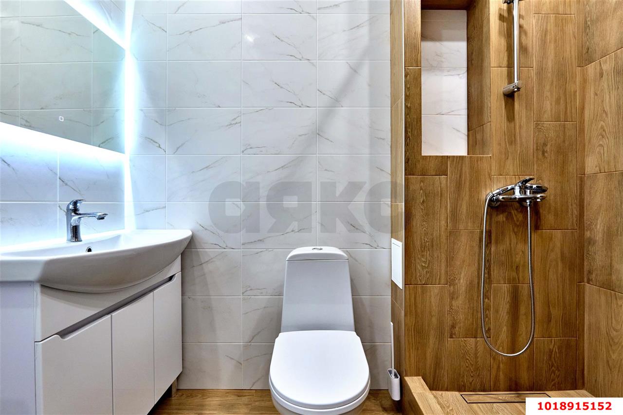 Фото №6: 1-комнатная квартира 36&nbsp;м², 12/24&nbsp;эт. - Краснодар, Прикубанский внутригородской округ, Прикубанский внутригородской округ, ЖК Лучший, ЖК Лучший, имени Петра Метальникова, мкр. имени Петра Метальникова, ул. Петра Метальникова, 36
