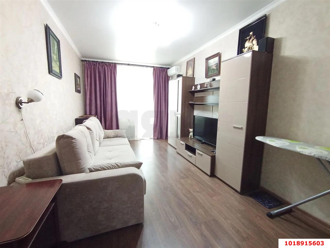 Фото №5: 1-комнатная квартира 40&nbsp;м², 8/22&nbsp;эт. - Краснодар, Карасунский внутригородской округ, Хлопчато-бумажный Комбинат, мкр. жилой комплекс Фамилия, ул. Старокубанская, 124