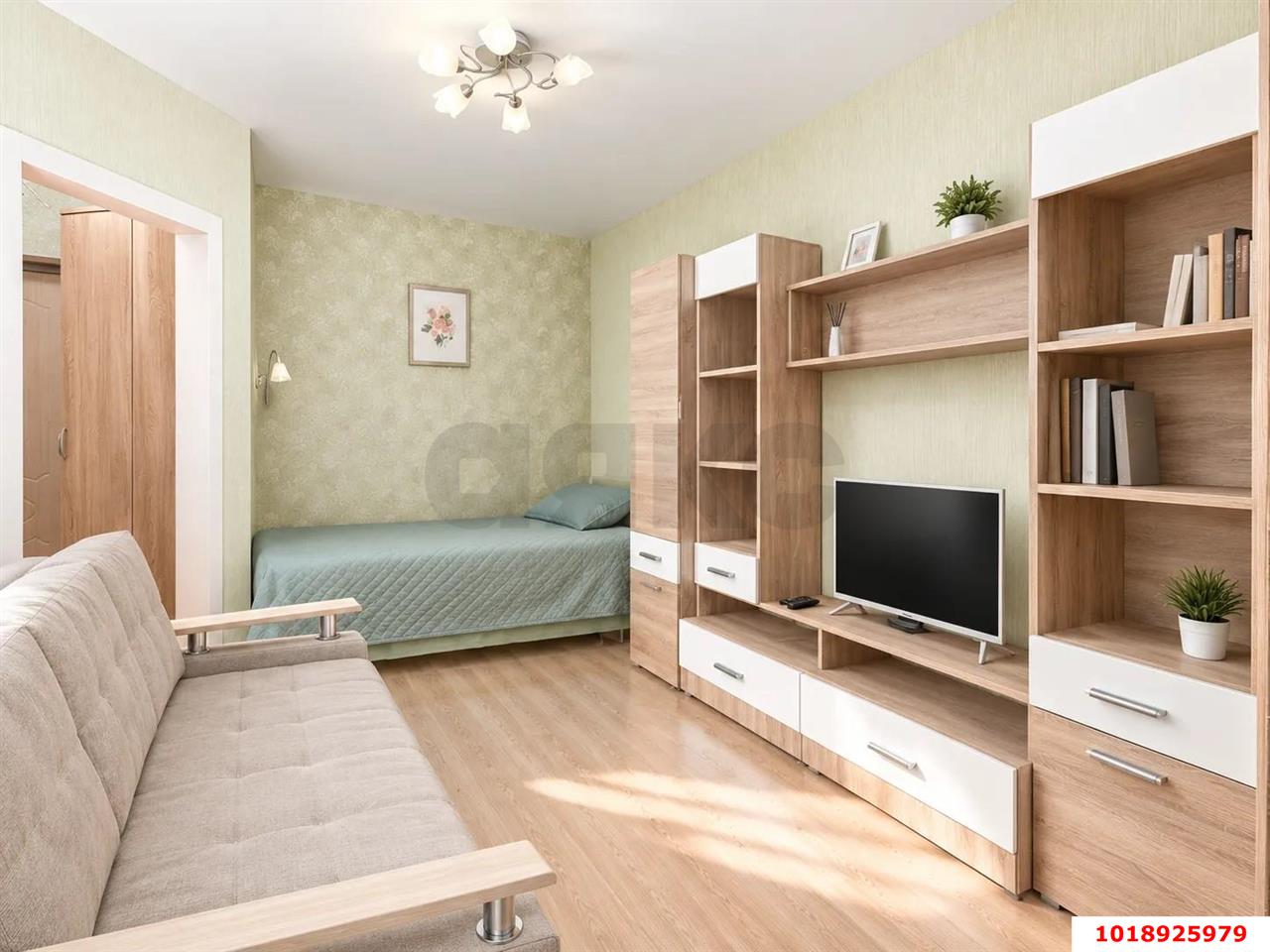 Фото №3: 1-комнатная квартира 22&nbsp;м², 5/5&nbsp;эт. - Новая Адыгея, мкр. жилой комплекс Родной Дом, ул. Бжегокайская, 31/4к2