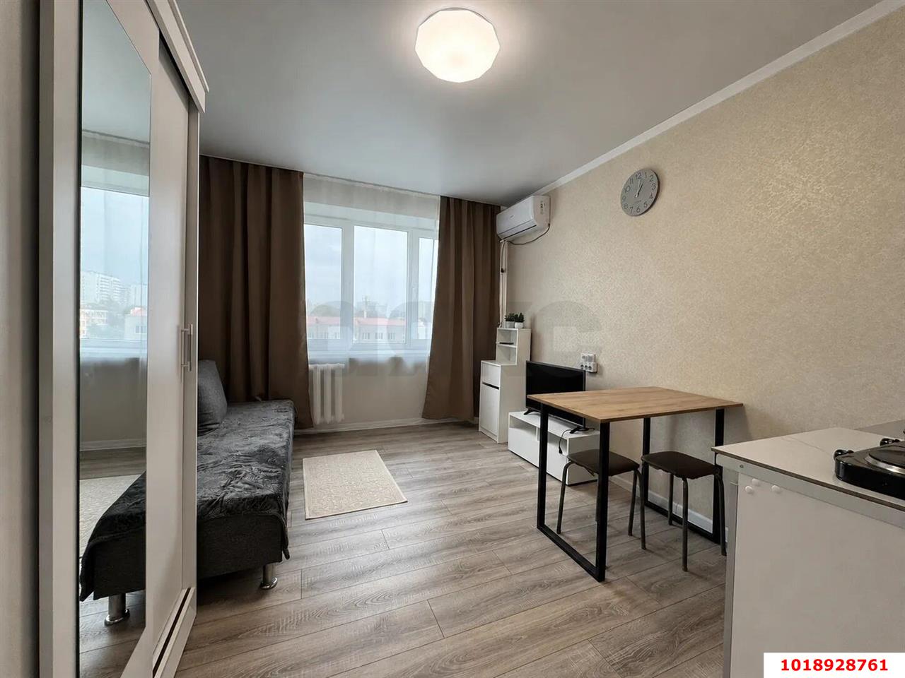 Фото №5: Студия 12&nbsp;м², 6/9&nbsp;эт. - Краснодар, Прикубанский внутригородской округ, мкр. Краевая Клиническая Больница, ул. Российская, 130