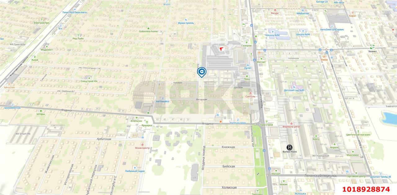 Фото №9: Торговое помещение 66&nbsp;м², 1/3&nbsp;эт. - Краснодар, Прикубанский внутригородской округ, Калинино, Завод Радиоизмерительных Приборов, п. коттеджный  Буково, ул. Бульварная, 2/9