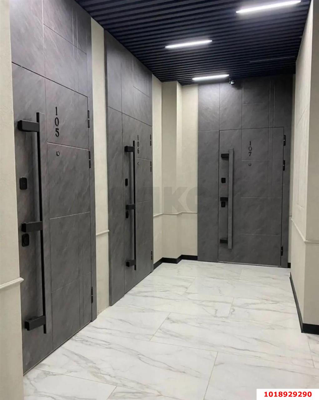 Фото №5: 1-комнатная квартира 48&nbsp;м², 4/24&nbsp;эт. - Краснодар, Прикубанский внутригородской округ, Круглик, жилой комплекс Сердце, мкр. Школьный, ул. Школьная, 1