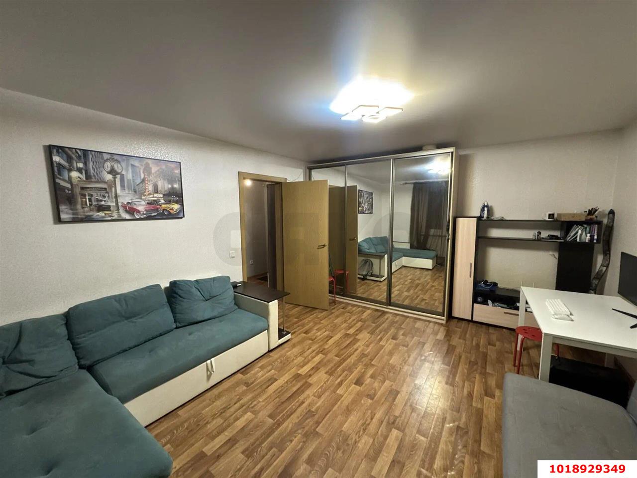 Фото №1: 1-комнатная квартира 45&nbsp;м², 4/9&nbsp;эт. - Яблоновский, мкр. ЖК Солнечный, ул. Солнечная, 55к23
