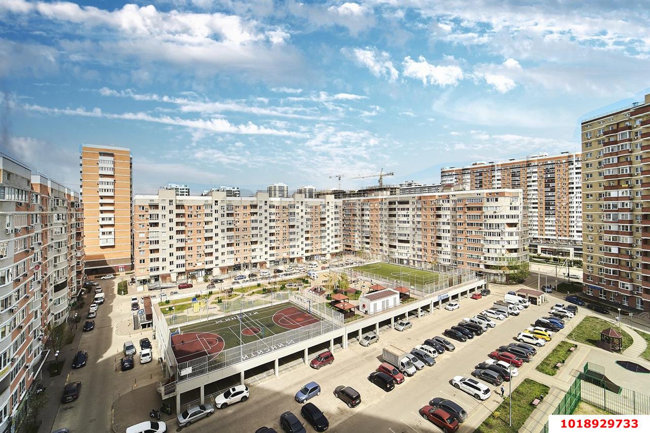 Фото №18: 1-комнатная квартира 38&nbsp;м², 2/16&nbsp;эт. - Краснодар, Прикубанский внутригородской округ, Россинского, мкр. жилой комплекс Видный, ул. Командорская, 3к2