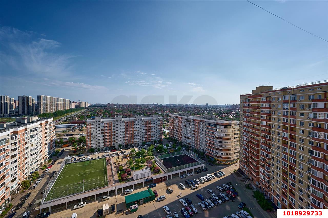 Фото №23: 1-комнатная квартира 38&nbsp;м², 2/16&nbsp;эт. - Краснодар, Прикубанский внутригородской округ, Россинского, мкр. жилой комплекс Видный, ул. Командорская, 3к2