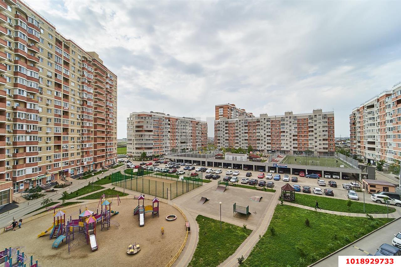 Фото №15: 1-комнатная квартира 38&nbsp;м², 2/16&nbsp;эт. - Краснодар, Прикубанский внутригородской округ, Россинского, мкр. жилой комплекс Видный, ул. Командорская, 3к2