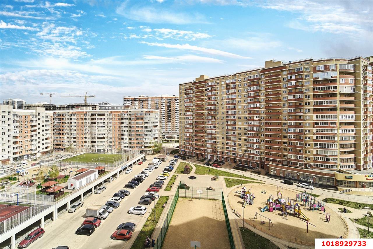 Фото №19: 1-комнатная квартира 38&nbsp;м², 2/16&nbsp;эт. - Краснодар, Прикубанский внутригородской округ, Россинского, мкр. жилой комплекс Видный, ул. Командорская, 3к2