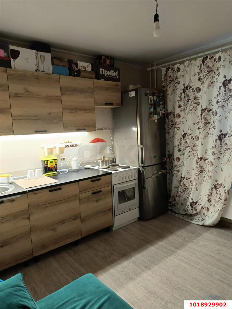 Фото №9: 1-комнатная квартира 40&nbsp;м², 3/14&nbsp;эт. - Краснодар, Прикубанский внутригородской округ, мкр. Молодёжный, ул. Душистая, 37