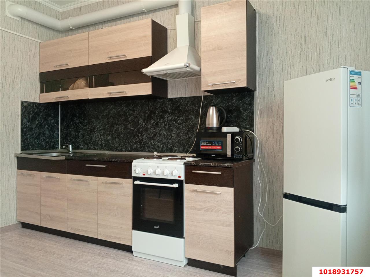 Фото №8: 1-комнатная квартира 43&nbsp;м², 2/18&nbsp;эт. - Краснодар, Карасунский внутригородской округ, мкр. Сосновый Бор, ул. имени Виктора Нарыкова, 6к1