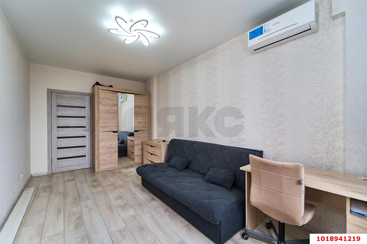 Фото №2: 1-комнатная квартира 44&nbsp;м², 6/8&nbsp;эт. - Краснодар, Прикубанский внутригородской округ, Калинино, мкр. Завод Радиоизмерительных Приборов, ул. Российская, 347
