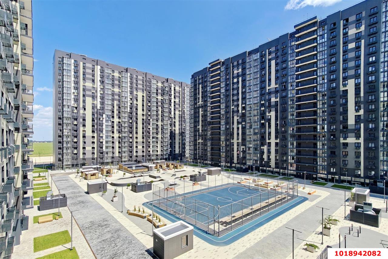 Фото №1: 1-комнатная квартира 36&nbsp;м², 15/16&nbsp;эт. - Краснодар, мкр. Карасунский внутригородской округ, ул. имени Владимира Жириновского, 7к2