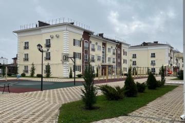 Фото №1: 1-комнатная квартира 44 м², 3/3 эт. - Краснодар, мкр. жилой комплекс Гарантия в Немецкой Деревне, ул. Атлантическая, 2к4