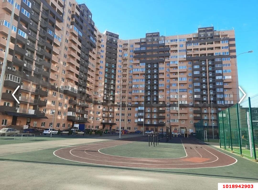 Фото №1: 1-комнатная квартира 39&nbsp;м², 4/16&nbsp;эт. - Краснодар, Карасунский внутригородской округ, Почтовый, мкр. жилой комплекс Авиатор, ул. имени Валерия Гассия, 2