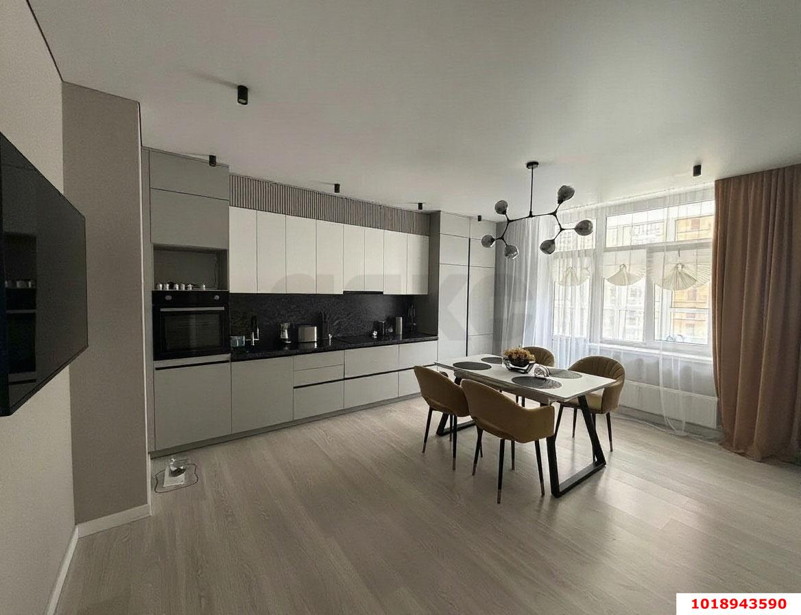 Фото №1: 2-комнатная квартира 70&nbsp;м², 5/24&nbsp;эт. - Краснодар, Прикубанский внутригородской округ, мкр. Достояние