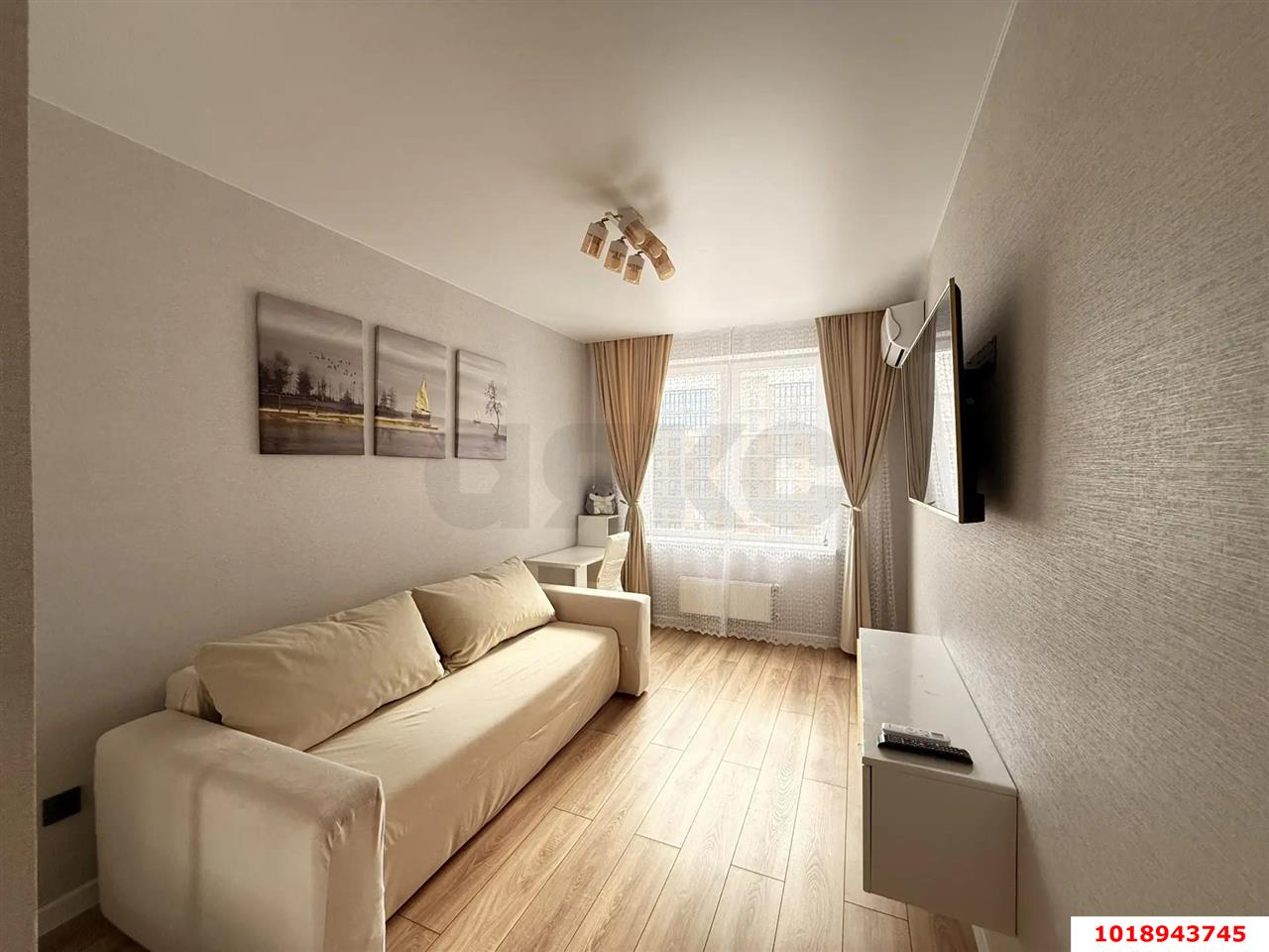 Фото №4: 1-комнатная квартира 35&nbsp;м², 13/16&nbsp;эт. - Краснодар, Прикубанский внутригородской округ, ЖК Самолёт-6, мкр. ЖК Самолет 6, ул. Ивана Беличенко, 92к3