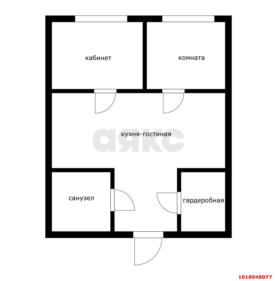 Фото №19: 2-комнатная квартира 60&nbsp;м², 7/24&nbsp;эт. - Краснодар, Карасунский внутригородской округ, Хлопчато-бумажный Комбинат, мкр. жилой комплекс Элегант, ул. Старокубанская