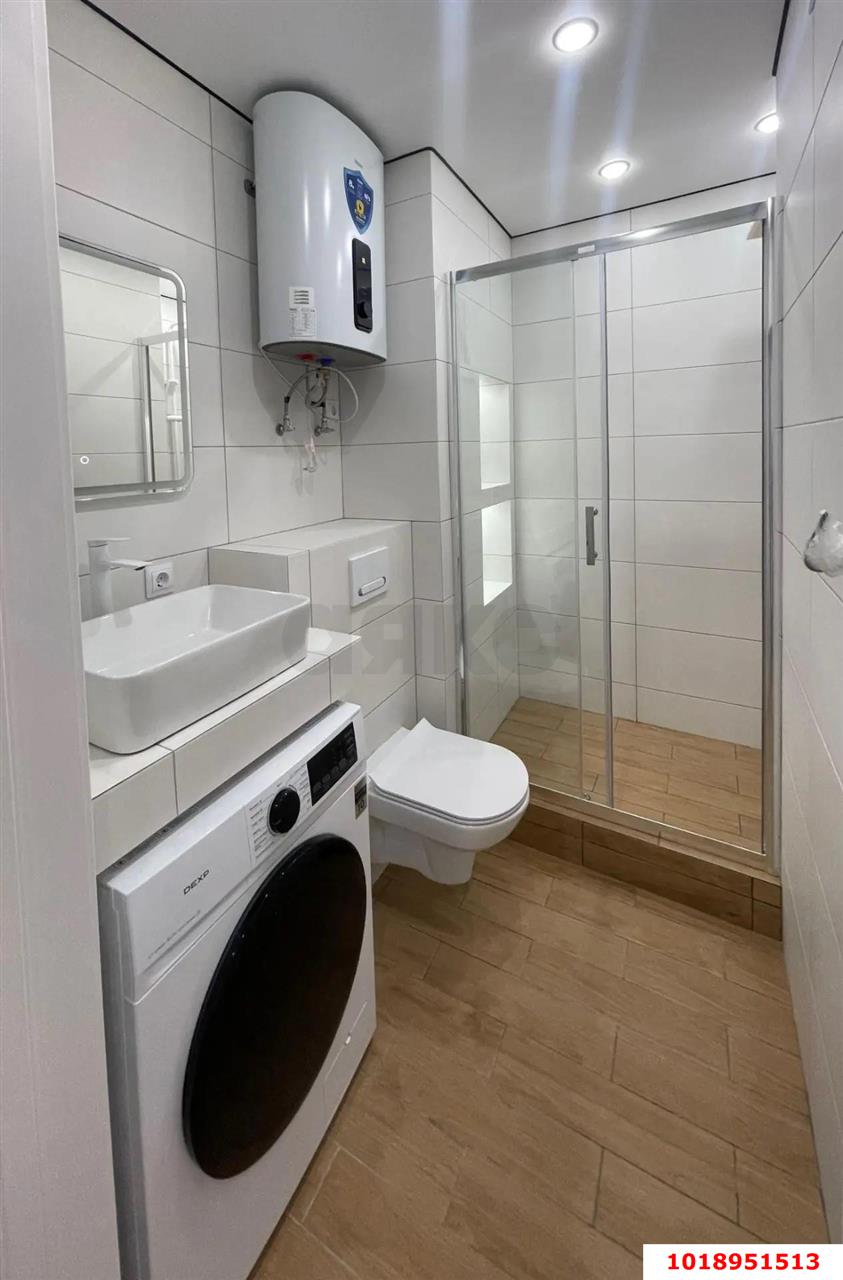 Фото №8: 1-комнатная квартира 44&nbsp;м², 20/24&nbsp;эт. - Краснодар, Карасунский внутригородской округ, мкр. ЖК Сказка Град, ул. имени В.Н. Мачуги, 166Ак1