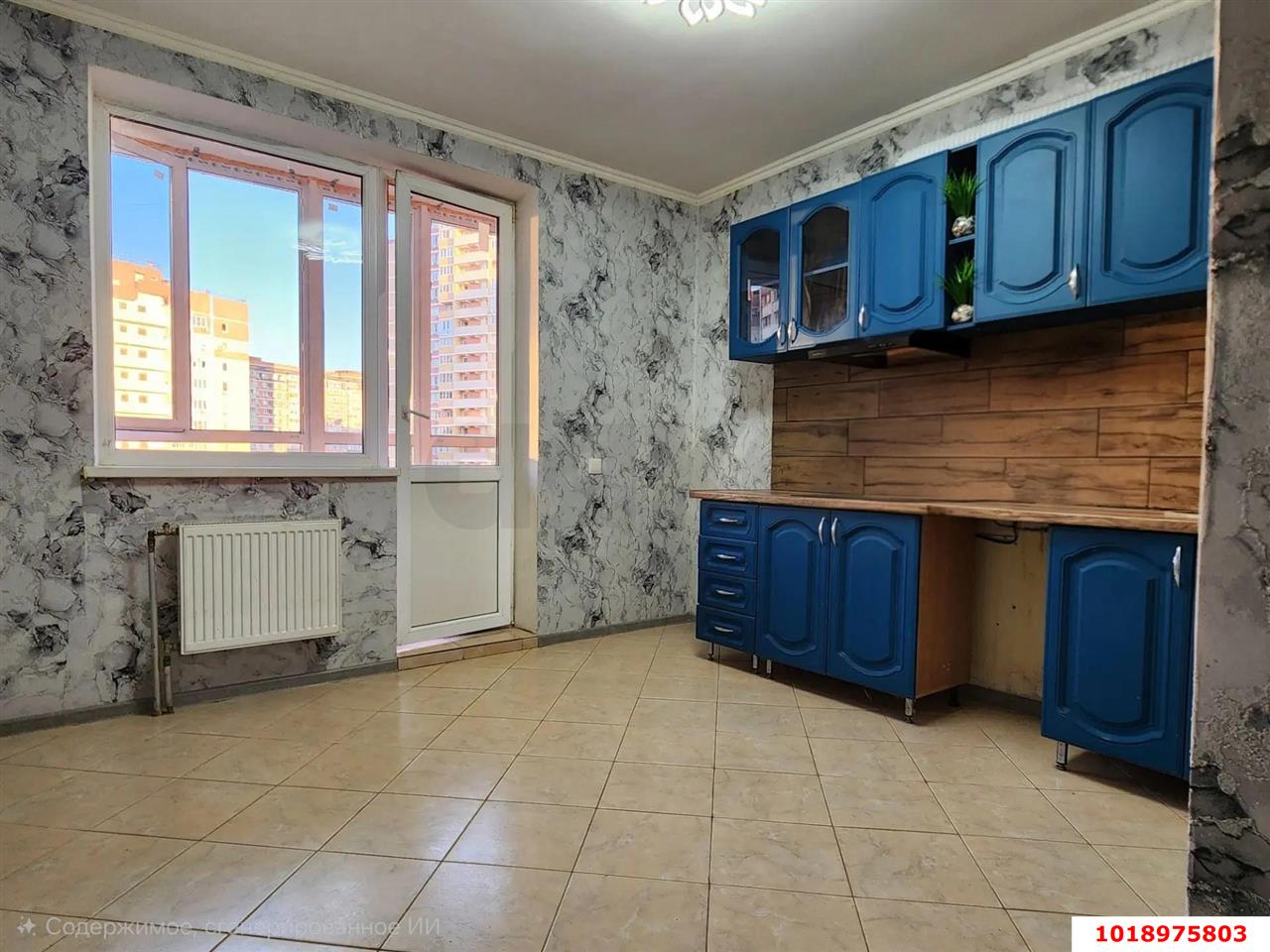 Фото №3: 1-комнатная квартира 43&nbsp;м², 9/9&nbsp;эт. - Краснодар, Карасунский внутригородской округ, мкр. Почтовый, пр-кт имени писателя Знаменского, 14