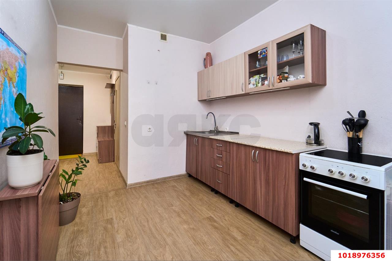 Фото №4: 1-комнатная квартира 40&nbsp;м², 1/16&nbsp;эт. - Краснодар, Прикубанский внутригородской округ, Фестивальный, мкр. Солнечный, ул. имени Симиренко, 45