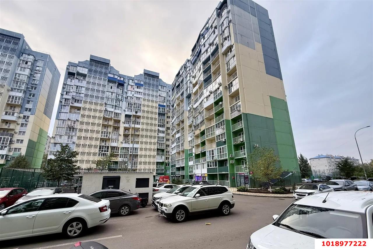 Фото №6: 1-комнатная квартира 39&nbsp;м², 1/18&nbsp;эт. - Краснодар, Прикубанский внутригородской округ, мкр. Завод Измерительных Приборов, ул. Карякина, 5к1